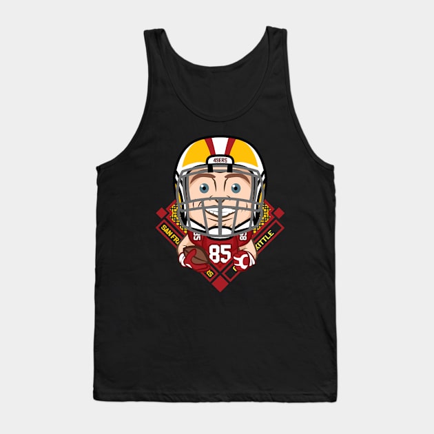 George Kittle Tank Top by Mudahan Muncul 2022